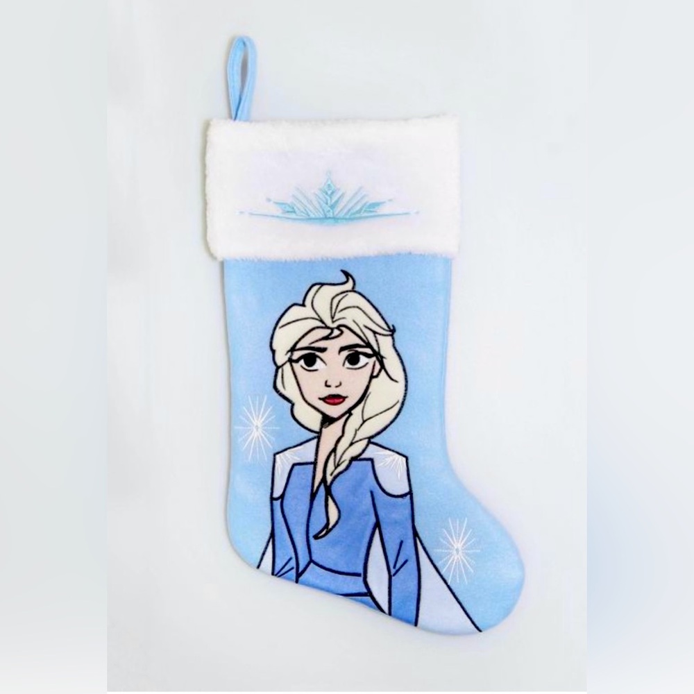 NWT Disney’s Frozen 2 Elsa Christmas Stocking Blue 20" Inches
